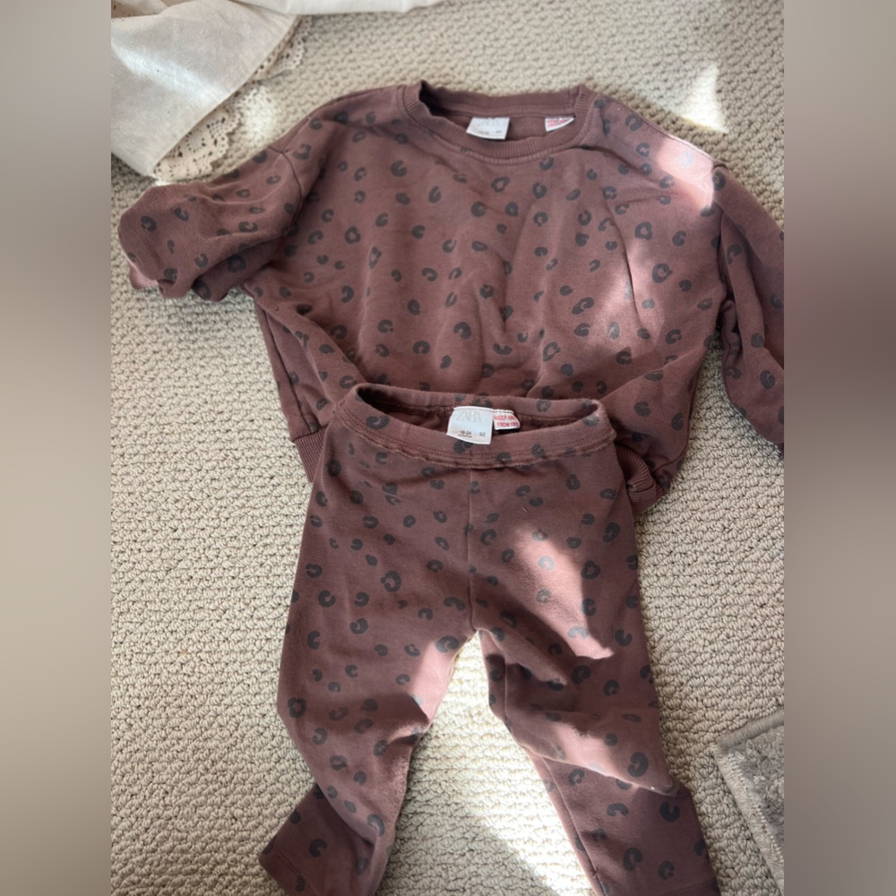 Zara sweat suit